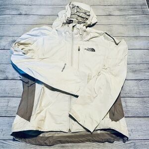 The North Face White Rain Jacket - Women's Sz S​​​​​​